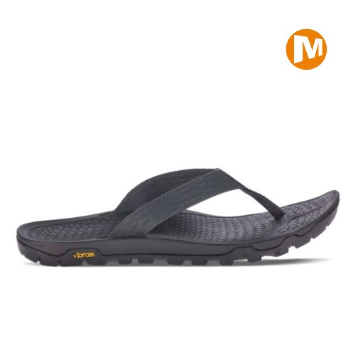 Merrell Breakwater Flip Flops Herren Schwarz [DE-HDUVY]